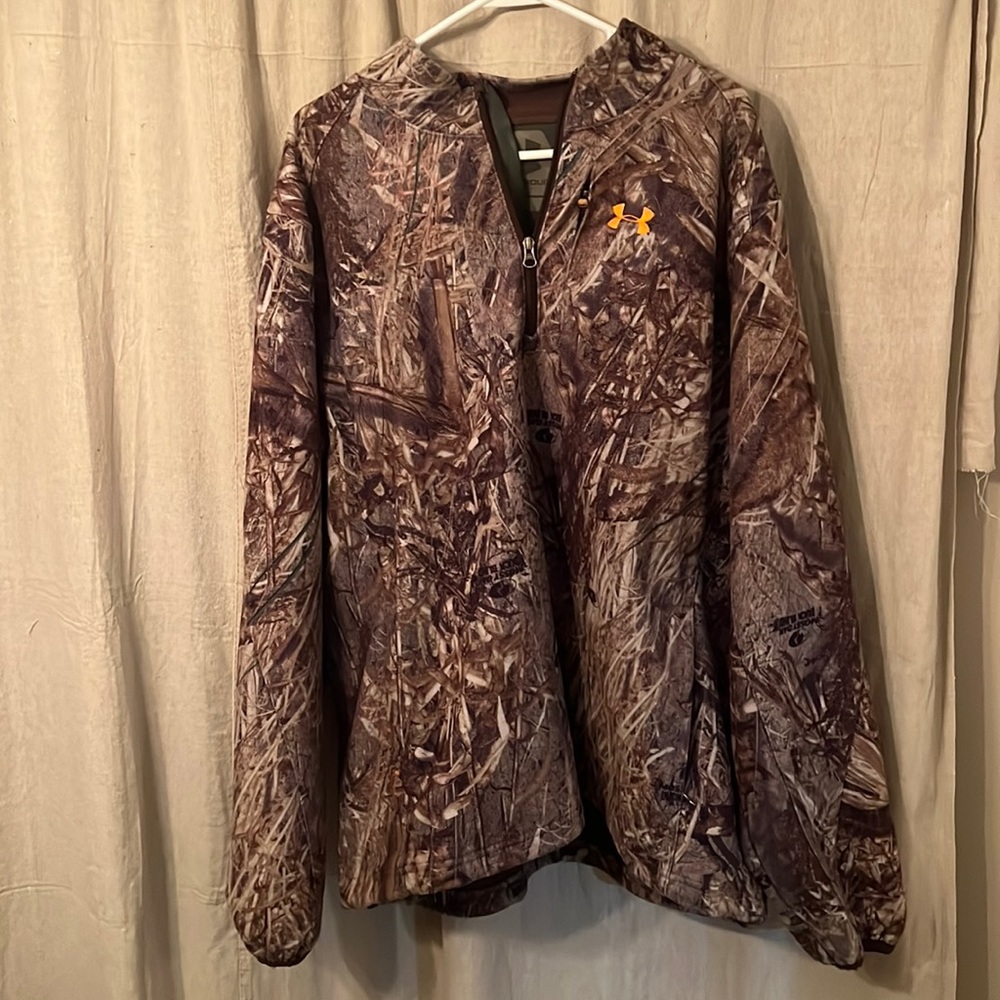 Under Armour camouflage quarter zip